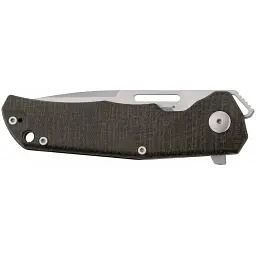 Ніж Lionsteel Q4ttro Green Burlap Micarta - мініатюра 3