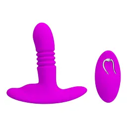Вібратор Pretty Love Heather Stimulator фіолетовий з пультом - мініатюра 4