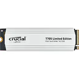 SSD-накопичувач Crucial T705 2 ТБ білий з радіатором M.2 (CT2000T705SSD5A) [175547]