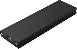 Зовнішня кишеня до M.2 на Type-C USB 3.1 (F) Gen2, 10 Gb/s, 2TB, B key NGFF Чорний