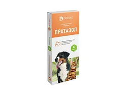 Таблетки Продукт Коти, собаки ПРАТАЗОЛ 6 табл