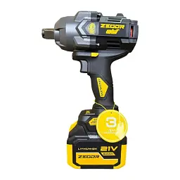 Гайковерт ударний акумуляторний Zegor SDPP-21BL-1100 21V Profesional/безщітковий двигун/реверс/з підсвічуванням - мініатюра 3