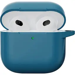 Чохол для навушників Silicone Case для AirPods 4 Lake Blue [122744] - мініатюра 2
