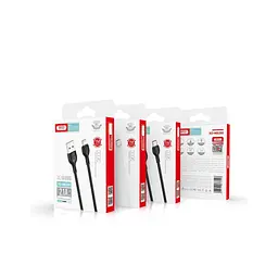 Дата кабель USB 2.0 AM to Micro 5P 1.0m 2.1A white XO (NB200-M-WH) - мініатюра 2