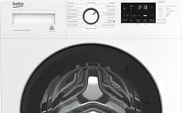 Пральна машина Beko з фронтальним завантаженням WUE6512XAW, білий+чорний. (WUE6512XAW) - мініатюра 4