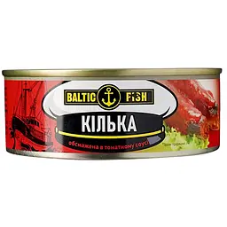 Кілька Baltic Fish обсмажена у томатному соусі ж / б ключ 240 г - мініатюра 2
