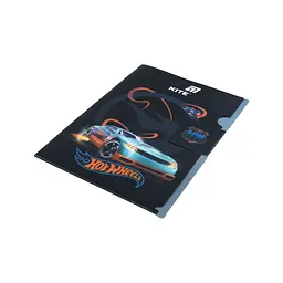 Папка - куточок Kite із клапаном A4 Hot Wheels- 2 (HW25-248-2) - мініатюра 2