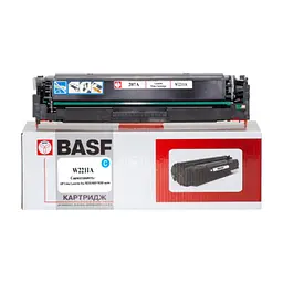 Картридж BASF HP CLJ M255, MFP M282/M283 , W2211A Cyan 1250ст (BASF-KT-W2211A)
