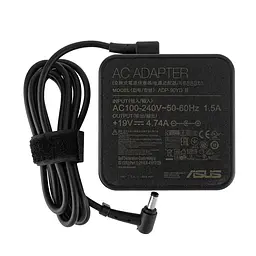 Блок живлення для ноутбука Asus 19V, 4.74A, 90W, 5.5x2.5мм, квадратний, black (без кабеля!)