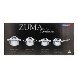 Каструля Sola Zuma з кришкою 6 л 24 см (13ZUMA824) - мініатюра 4