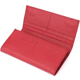 Жіночий місткий гаманець з натуральної шкіри ST Leather 23096 червоний - мініатюра 9