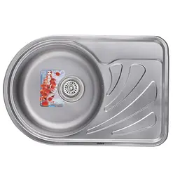 Кухонна мийка Haiba 67x44 decor HB0557, Decor