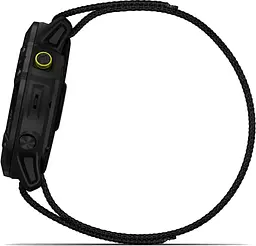 Смарт-годинник Garmin Enduro Carbon Gray DLC Titanium with Black UltraFit Nylon Strap [010-02408-01/11] [78192] - мініатюра 6