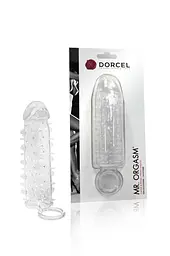 Насадка на пеніс Dorcel Mr. Orgasm 18 см прозорий - мініатюра 3