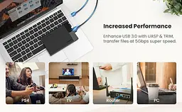 Зовнішня кишеня Ugreen US221 2.5 Inch Hard Drive Box (UGR-30848) - мініатюра 6