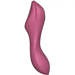 Вакуумний стимулятор із вібрацією Satisfyer Curvy Trinity 3 - мініатюра 2