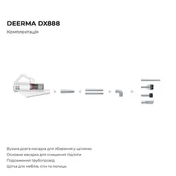 Пилосос Deerma Multipurpose Carrying Vacuum Cleaner (DX888) - мініатюра 3