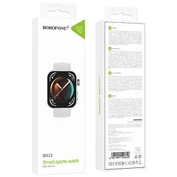 Смарт-годинник Borofone BD13 Smart sports watch (call version) Silver - мініатюра 5