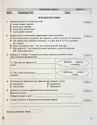 Українська мова. 6 клас. Контроль результатів навчання - мініатюра 4