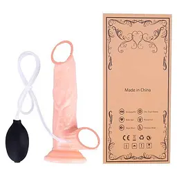 Реалістичний фалоімітатор 'Squirt Extreme Dildo' з сім'явипорскуванням 21 см Тілесний K000295