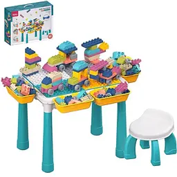Конструктор A-Toys зі столиком та стільчиком 77 великих деталей 10351A-Q03B