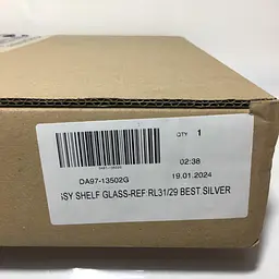 Полиця скляна для холодильника Samsung RB37J5340SL, RB37J5225SA, DA97-13502G 500x355 мм з обрамленням - мініатюра 7