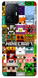 Чохол Demsky Minecraft collage для Xiaomi 11T / 11T Pro