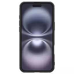 Чохол Nillkin Matte Pro для Apple iPhone 16 (6.1) Чорний / Black - мініатюра 4