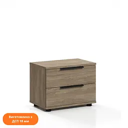 Тумба приліжкова Ліра Orаnge-Line 550x350x420 Дуб урбан кавовий