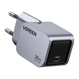 Зарядний пристрій Ugreen USB-C PD30W GaN X703 gray (35006) - мініатюра 3