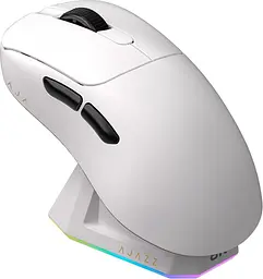 Миша Ajazz AJ179PRO 8K Charging Dock White (AJ179-PRO-W)