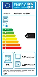 Духова шафа електрична Electrolux 72 л A+ дисплей конвекція піроліз телескопічні напрямні чорний - мініатюра 8