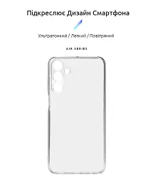 Чохол ArmorStandart Air для Samsung M15 5G (M156) Camera cover Clear - мініатюра 2
