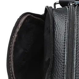 Чоловіча сумка через плече Keizer K11816-black 20х17х7 см Чорний - мініатюра 7