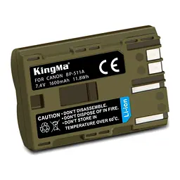 Акумулятор для Canon BP-511 (KingMa) 1600 mAh