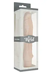 Вібратор Get Real Classic large Vibrator Великий реалістичний, 19х4.5 см тілесний - мініатюра 3