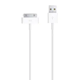 Дата кабель Apple Dock Connector to Usb Cable MA591G for iPhone 4 - мініатюра 2