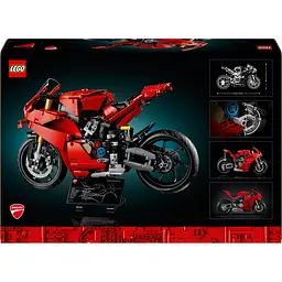 Конструктор LEGO Technic Мотоцикл Ducati Panigale V4 S 1603 деталі (42202) - мініатюра 16