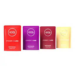 Лубрикант - EXS Flavoured Lube, 5 мл*100 шт. - мініатюра 1
