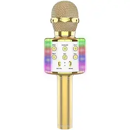 Мікрофон з караоке Epik WS858L Gold [124189]