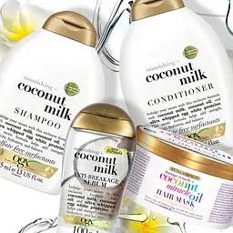 Маска для волосся OGX Extra Strength Coconut Miracle Oil Hair Mask для зміцнення волосся, з кокосовою олією 300 мл - мініатюра 7
