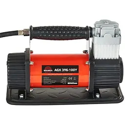 Компресор автомобільний Vitals Master AGK 396-100Y чорно-червоний (158365) - мініатюра 2
