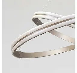 Дизайнерська LED люстра MD78099/80+60CF Artlight з кільцями, що перетинаються. - мініатюра 6