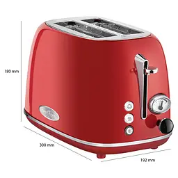Тостер Profi Cook PC-TА 1193 Red - мініатюра 3