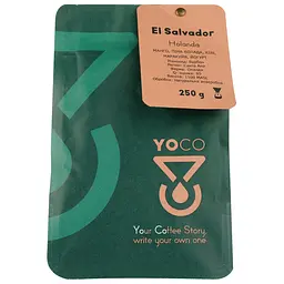 Кава в зернах YoCo Salvador Holanda 250 г - мініатюра 2
