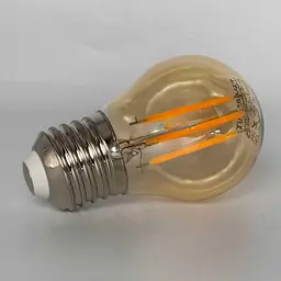Лампа LED FILAMENT G45 4W E27 2200K VIOLUX ( 832042 ) - мініатюра 3