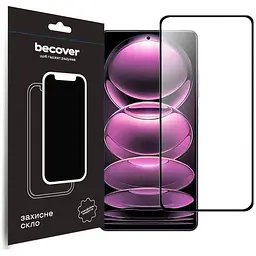 Скло захисне BeCover Xiaomi Redmi Note 12Pro/12 Pro 5G/12 Pro Plus Black (708784)
