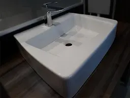 Раковина Newarc Prisma 65x49 білий 3501, Білий - мініатюра 3