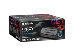 Портативна колонка Defender Enjoy S1000 Black (65688) - мініатюра 6