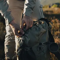 Рюкзак Naturehike NH70B070-B 70 л + 5 л світло-коричневий - мініатюра 7